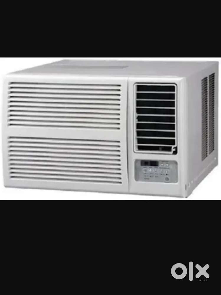 Window AC and elegant manager chair