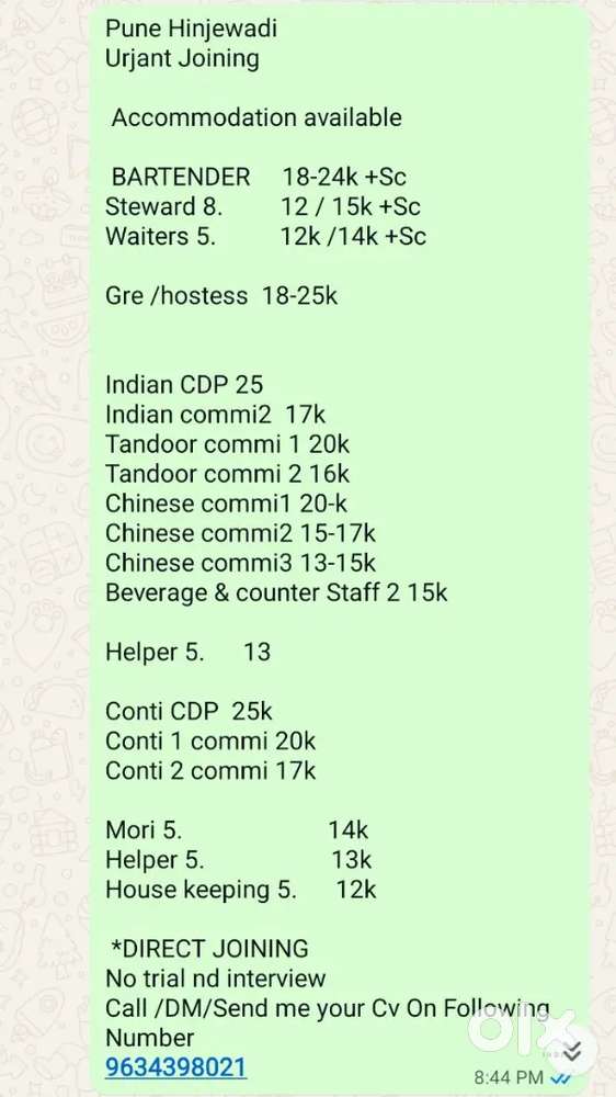 Chefs.. Indian Chinese tandoor.. helper.mori