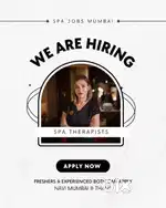 FEMALE STAFF REQUIRED FOR SPA MUMBAI, PUNE, GOA & BANGALORE