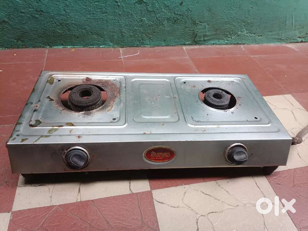 Gas stove..
