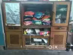 Wooden tv trolley