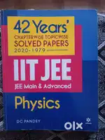 Arihant 42 Years JEE Mains + Advanced Physics Solved Papers Excellent