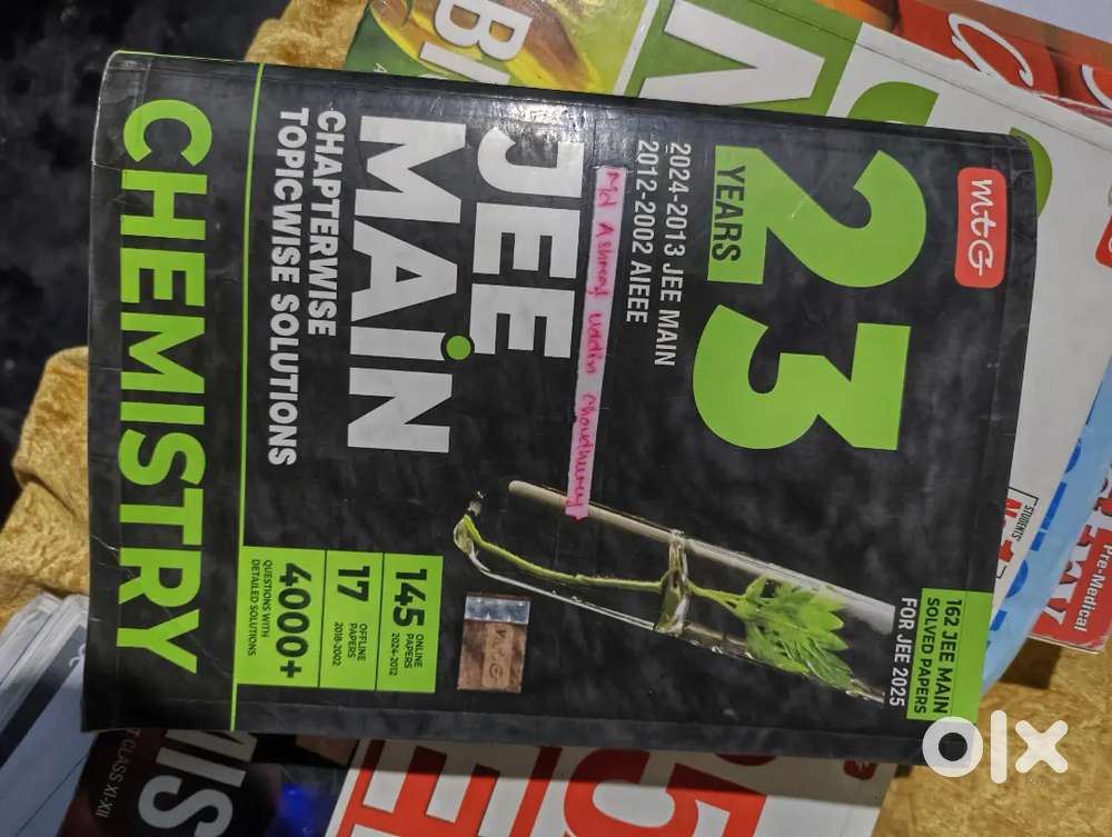 MTG JEE Main Chemistry Book for Sale (Good Condition)