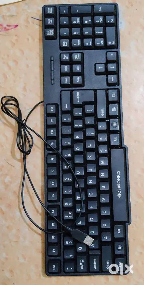 Zebronics wired keyboard