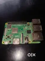 Raspberry pi 3 Model B+ with 16 gb sd card, 12V-DC fan and cables.