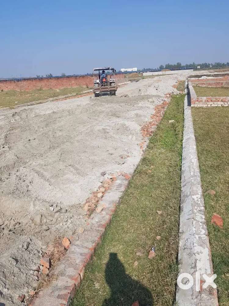 लखनऊ में प्लॉट ले अमूल पराग दूध कंपनी से कुछ ही दूरी पर रिंग रोड