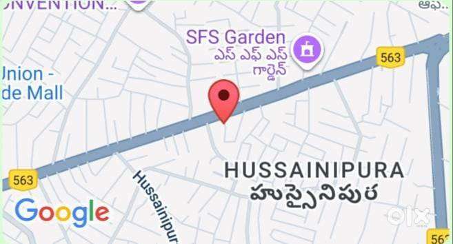 Open plot for sale in karimnagar Opposite Hanuman temple lane