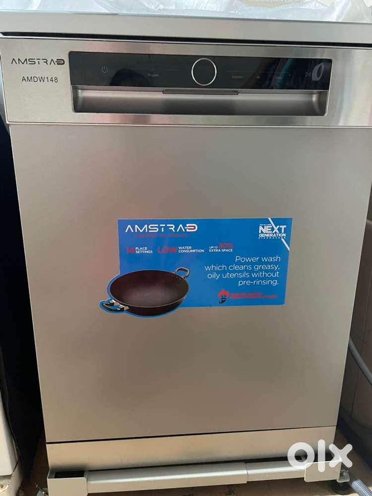 Amstrad Dish Washer 14 silver stainless steel, Excellent Condition