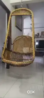 Bamboo swing/ Moongil oonjal