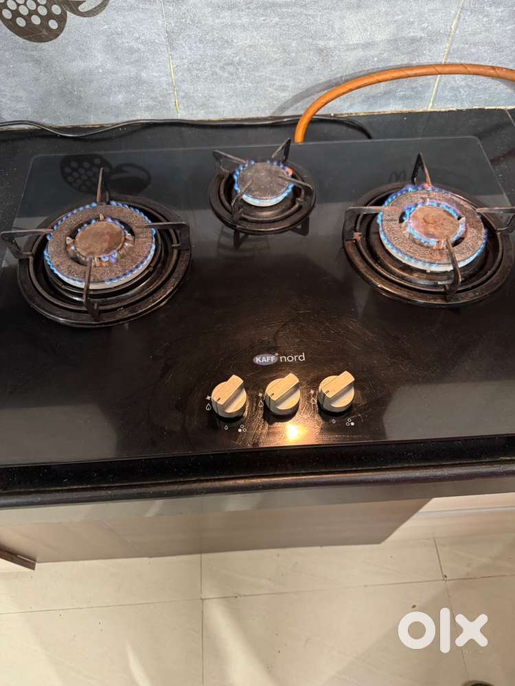 Kaff hob top 3 burners Auto Ignition