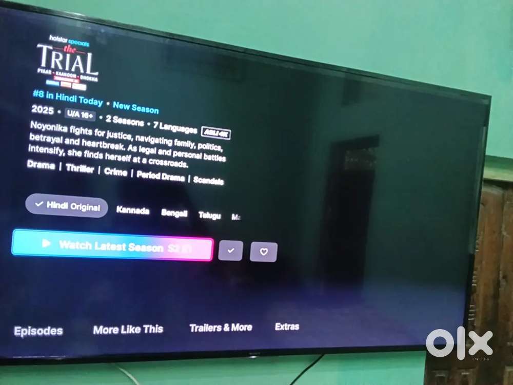 SONY BRAVIA ANDROID SMART TV (2,60000)