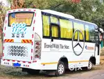 Mini bus 20+5[sofa]seater ac bus packed glass