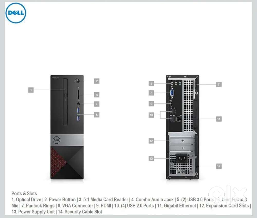 Dell Vostro 3471 and Dell 18' monitor