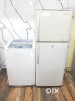 Samsung double door refrigerator and lg turbodrum washing machine*/*
