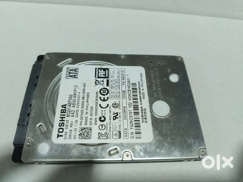 Toshiba Hard disk 500 gb