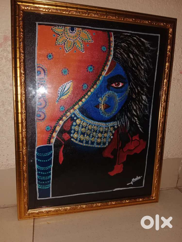 Painting kali mata painting
