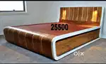 20 years guarantee pure wooden box wala bed