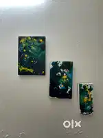 Fluid artwork in wood
