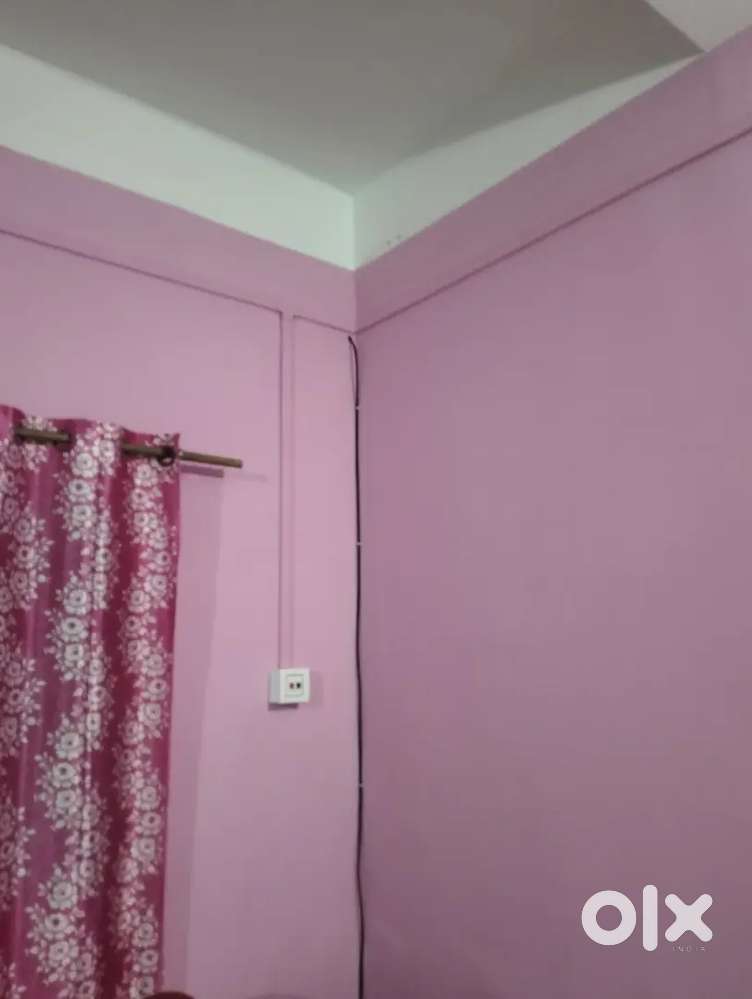 Single and double room along with attached toilet and kitchen.