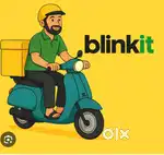 Blinkit groceries items delivery partner jobs available