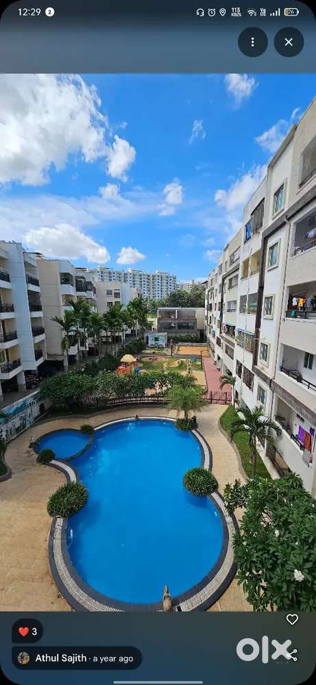 2bhk flat for sale with rental income of Rs 30K to 35K