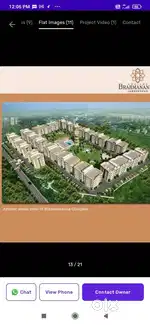 The flat is located in a premium gated community