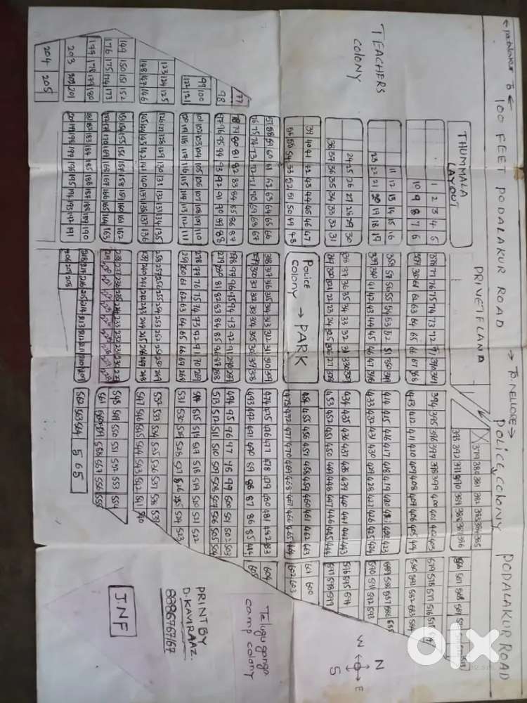 Bujbujanellor Darmaveer plot sale enadu opp