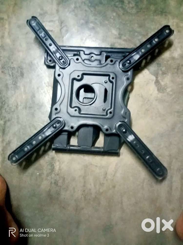 Tv metal wall stand