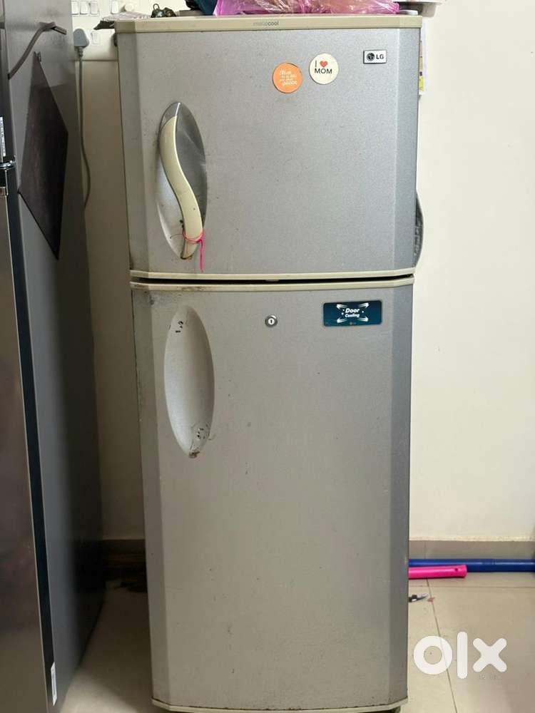 LG double door fridge with good condition compressor