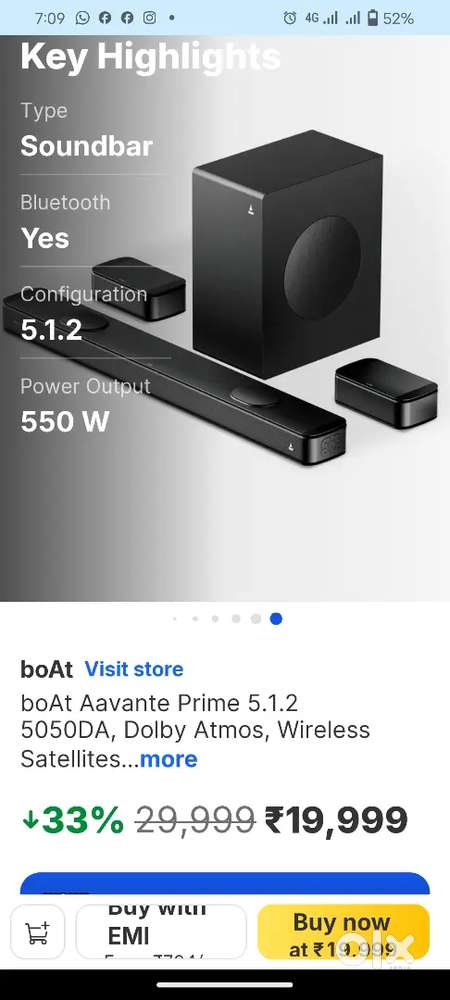 BOAT AVANTE PRIME 5.1.2 DOLBY ATMOS 5050DA