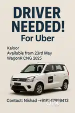 Needed driver for uber