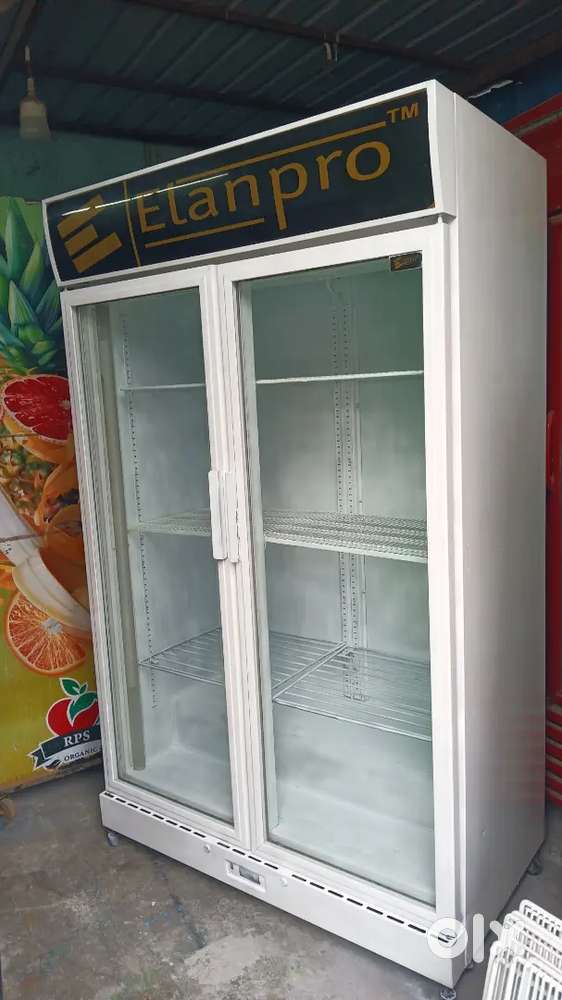 ELANPRO 1000 L VISI COOLER FRIDGE DOUBLE DOOR GOOD