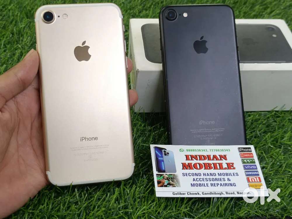 iPhone 7, Gold & Mate Black Fresh Condition Available At Indian Mobile