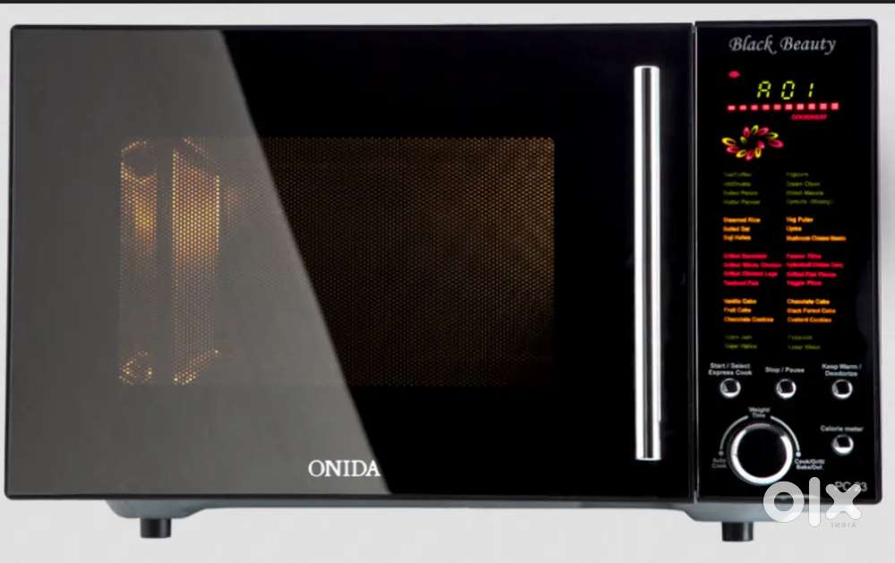 Onida black buty micro oven