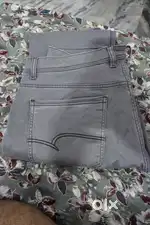 Grey jeans
