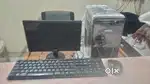 Corei3 8gb ram 500gb hdd 19 inch monitor keyboard mouse rs 6000