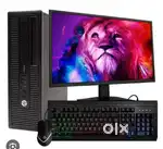 Hp full computer set 8GB RAM DDR3 256GB SSD