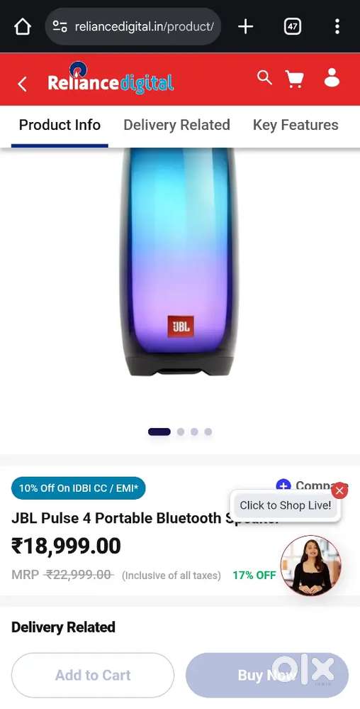 Jbl pulse 4
