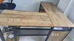 L shaped computer office table