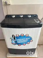 7 lit semi automatic washing machine