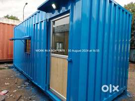 20FT FURNISHED PLAIN SITE OFFICE CONTAINER