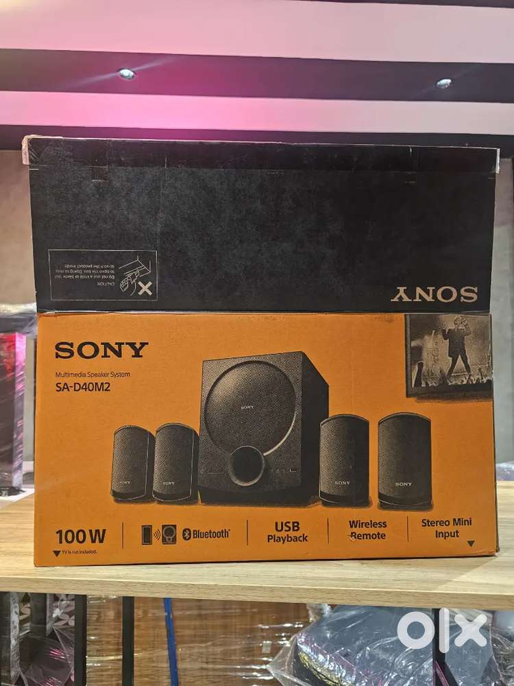 Sony SA-D40 100W Home Theatre System – Brand New, Unused