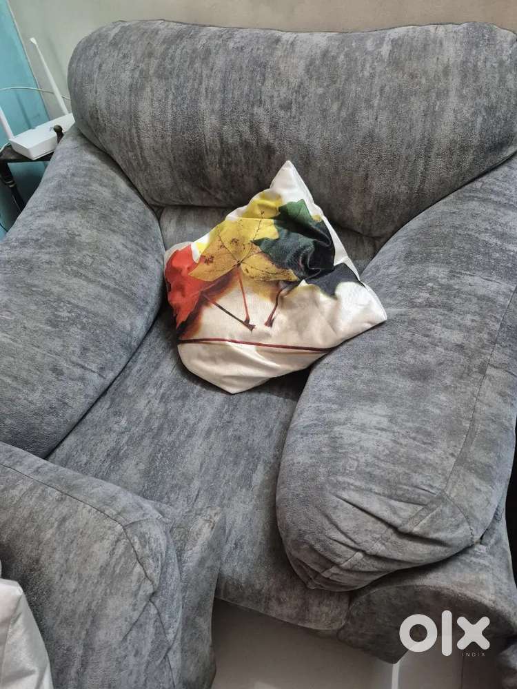 Sofa and pillows
