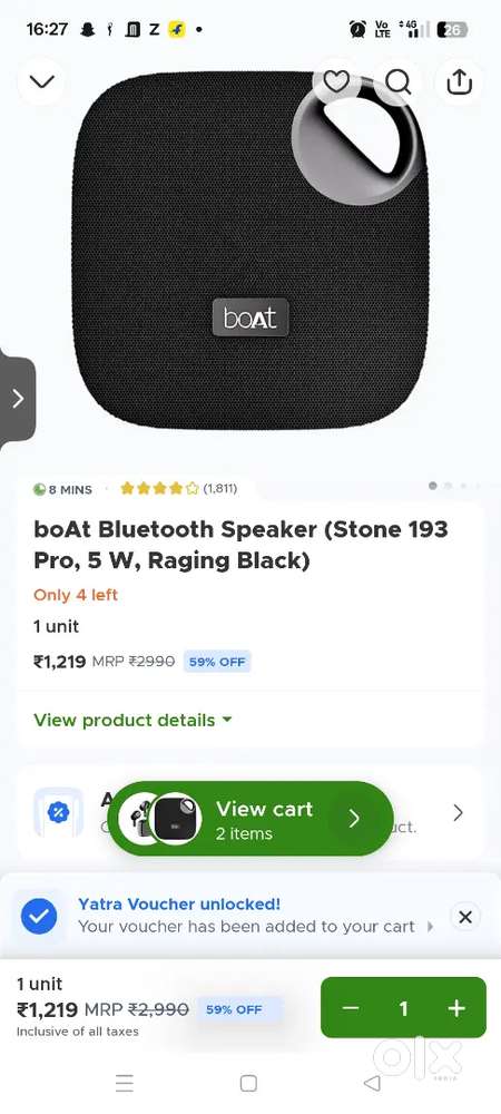 Boat Stone 193 Pro, 5 W