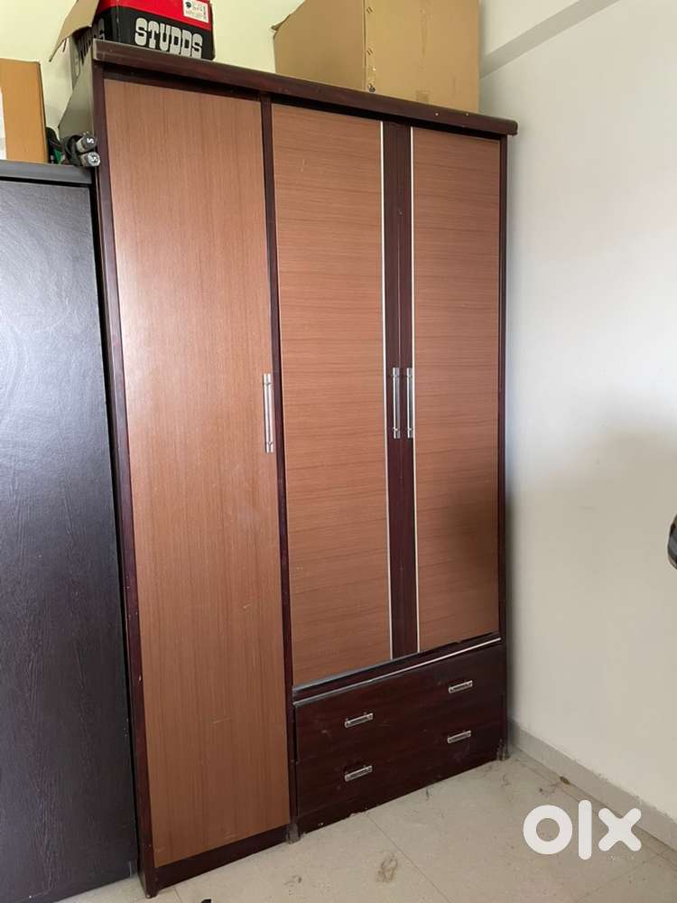 Three door wardrobe