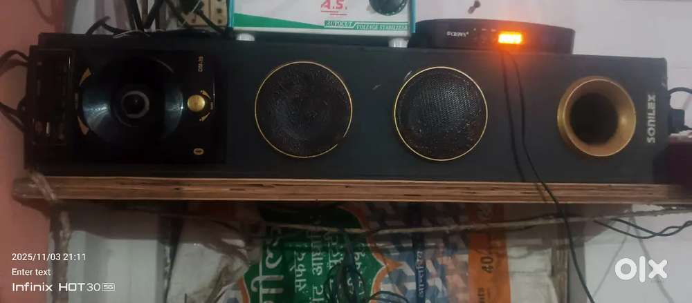 होम थेटर टावर ,अच्छा कंडीसन में है