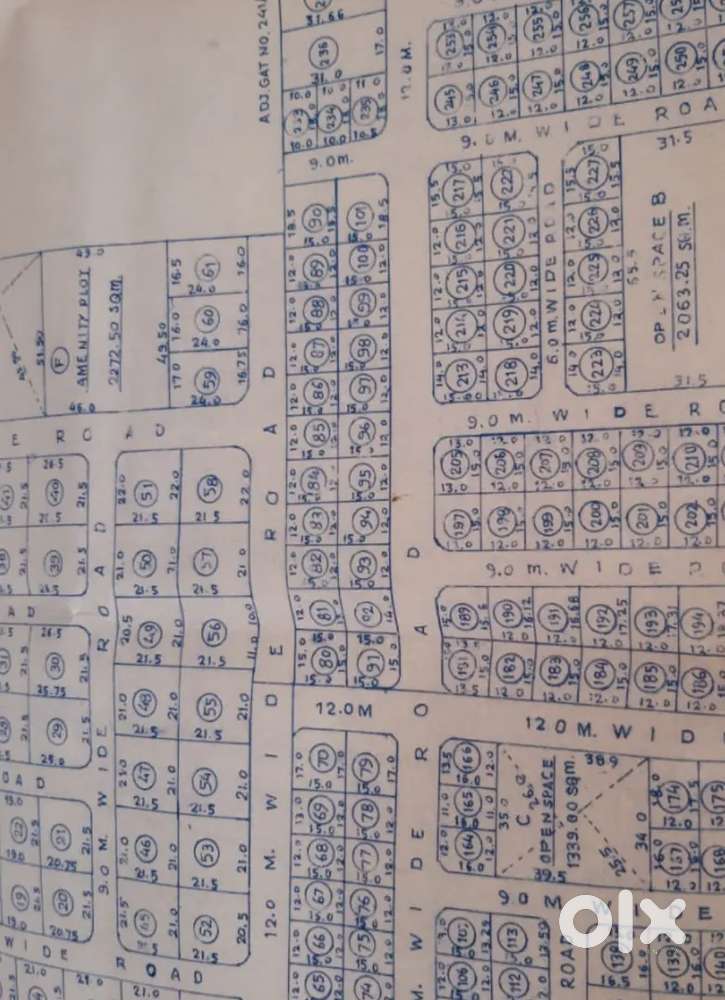 1220 Sqft NA plot in FATEMA Nagar Jalgaon.