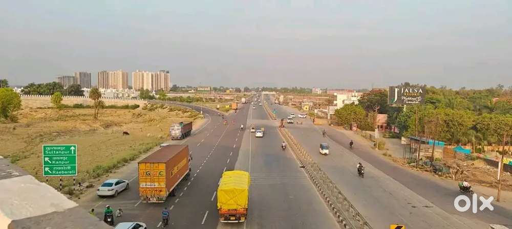 LDA अप्रूव्ड प्लॉट सुल्तानपुर हाइवे ahmamau चौराहा 3 किमी