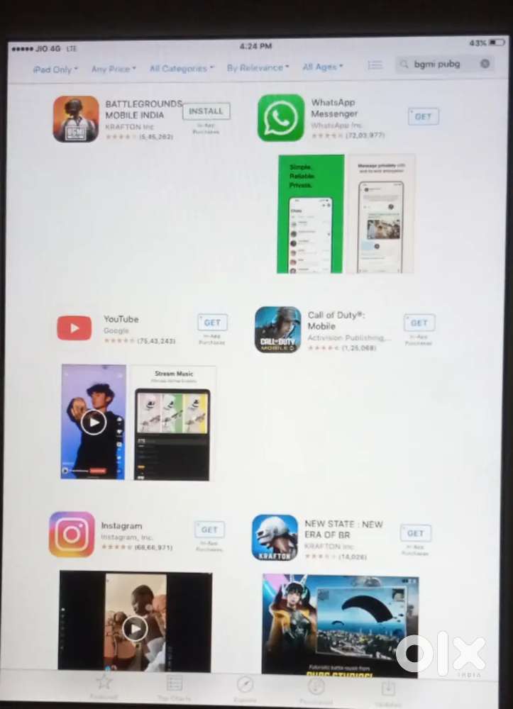 4th Generation  Excellent Condition iPad for Sale Ready to Use