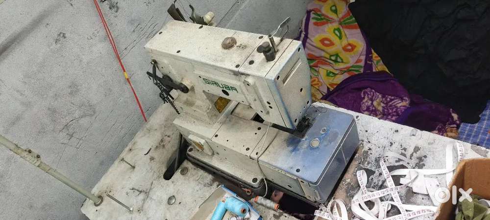 Siruba machine folding chhoti motor made in Japan good condition  okay